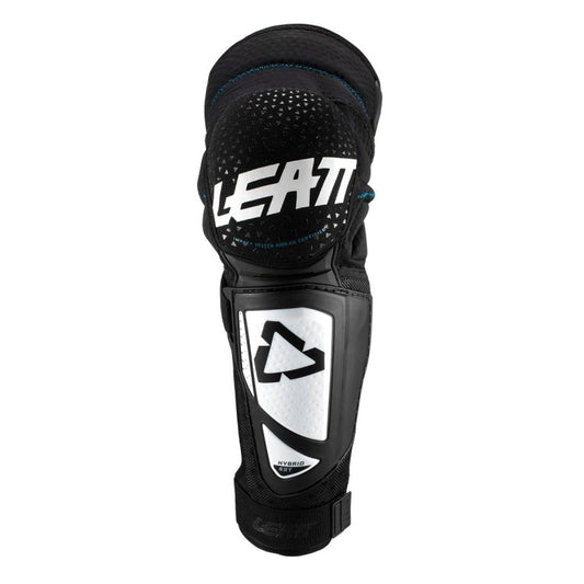 Leatt 3Df Hybrid Ext Knee & Shin Guards 2019 White/Black Large/X-Large