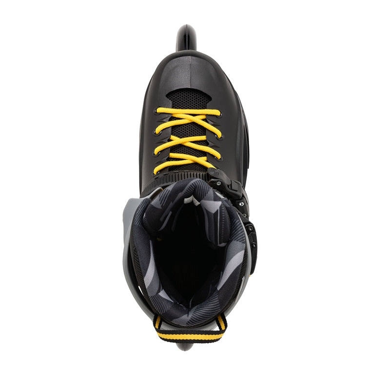 Rollerblade RB 110 Inline Skates Black/Saffron Yellow 6