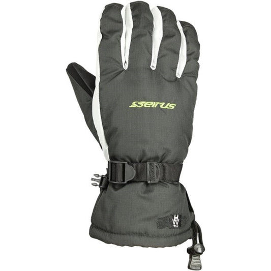 Seirus Innovation Heatwave Accel Glove - Black/Lt Green - Medium