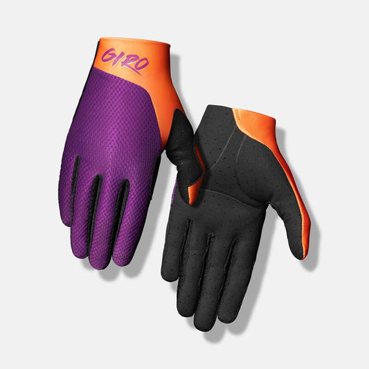Giro Trixter Youth Bicycle Gloves Purple Large