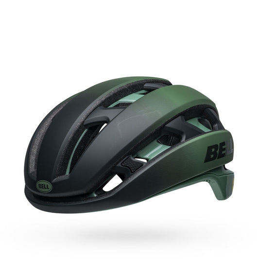 Bell Bike XR Spherical Bicycle Helmets Matte/Gloss Greens Small