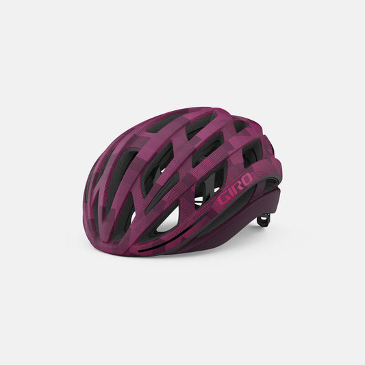 Giro Helios Spherical Bicycle Helmets Matte Dark Cherry/Towers Medium