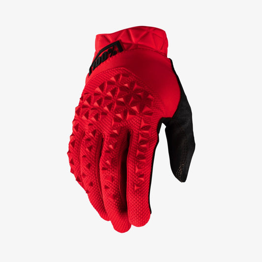 Ride 100 Geomatic Gloves Red Medium