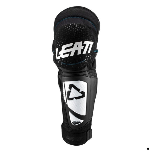 Leatt 3Df Hybrid Ext Knee & Shin Guards 2019 White/Black Small/Medium