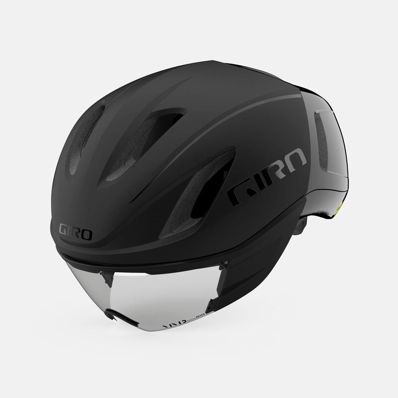 Giro Vanquish MIPS Bicycle Helmets Matte Black/Gloss Black Small