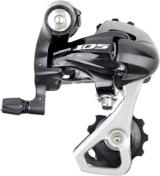 SHIMANO REAR DERAILLEUR, RD-5701-L, 105, SS 10-SPEED DIRECT ATTACHMENT, COMPATIBLE WITH LOW GEAR 25-30T FOR DOUBLE, BLACK
