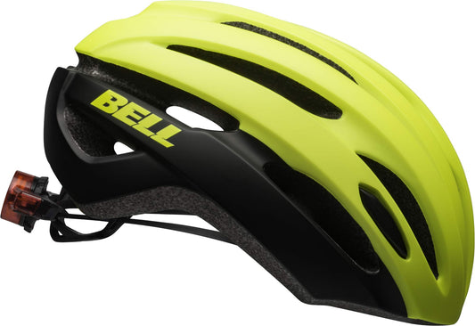 Bell Avenue MIPS LED Adult Road Bike Helmet (Matte/Gloss Hi-Viz/Black (2020), Universal Adult (54-61 cm))