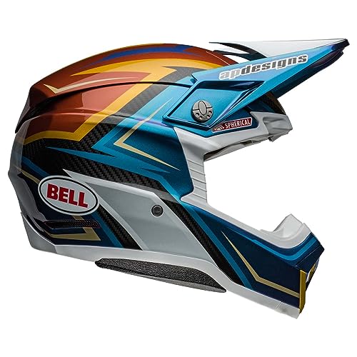 Bell Helmets Moto-10 Spherical Tomac 24 White/Gold X-Large