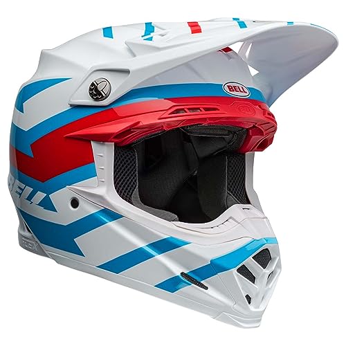 Bell Helmets Moto-9S Flex Banshee White/Red Medium