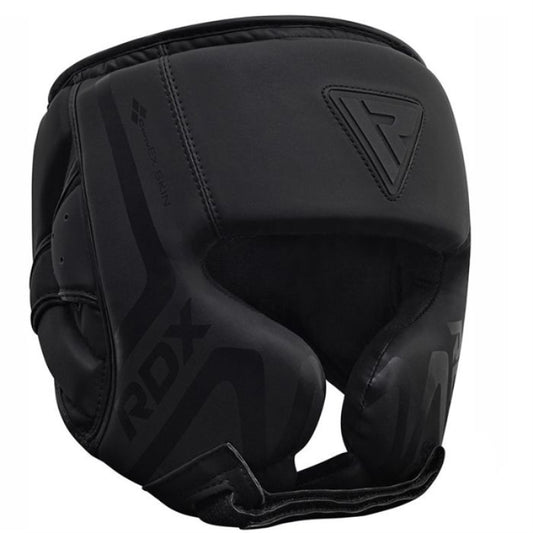 RDX Sports Head Guard T15 Matte Black Medium - Open Box  - (Without Original Box)