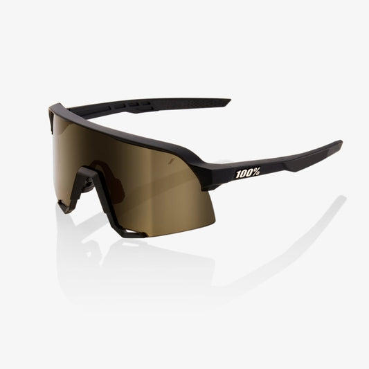 Ride 100 S3 Soft Tact Black - Soft Gold Mirror Lens