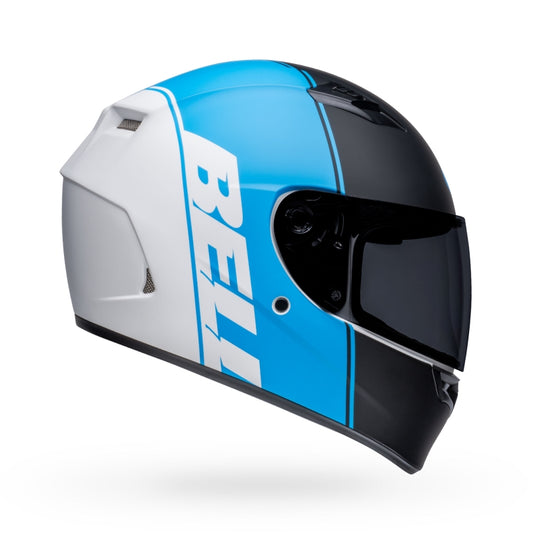 Bell Qualifier Helmets - Ascent Matte Black/Cyan - Medium - Open Box  - (Without Original Box)