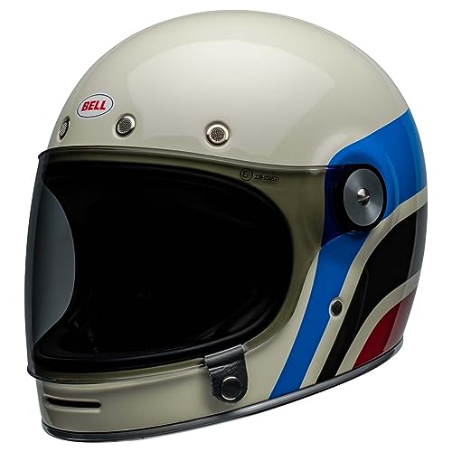Bell Helmets Bullitt Speedway Vintage White/Blue Large