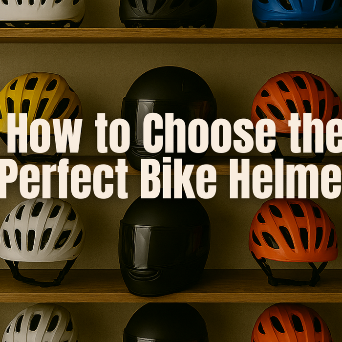 how to choose the perfect bike helmet