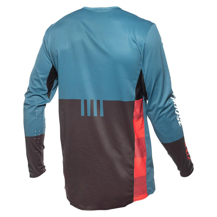 Fasthouse Helix Podium Jersey Red/Black/Teal  Large