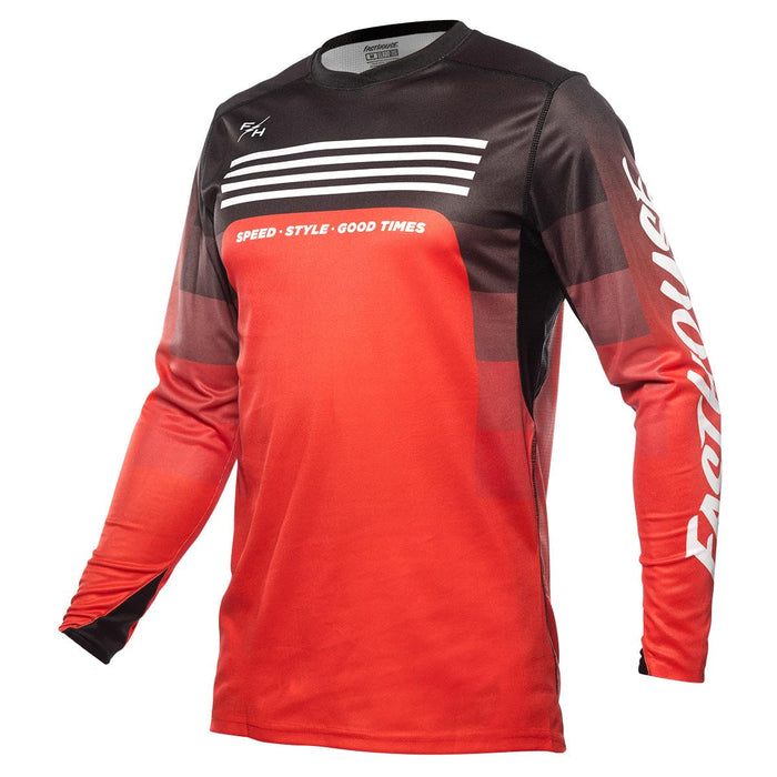 Fasthouse Elrod HyperSonic Jersey Red  Large