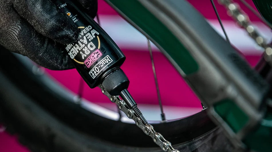 Muc-Off eBike Dry Lube Bicycle Lubricants for Drip Application and Chain Protection  Bicycle Lubricants