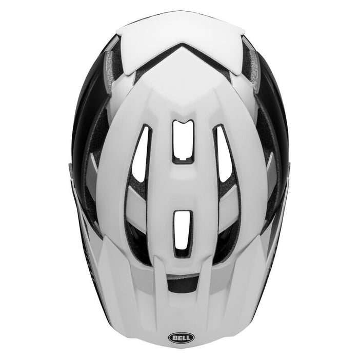 Bell Bike Super Air R Spherical Bicycle Helmets Matte Black/White Large