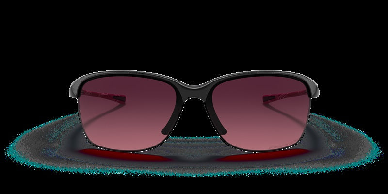 Oakley Unstoppable Polished Black/Smokey O W/ Rose Gradient Polarized