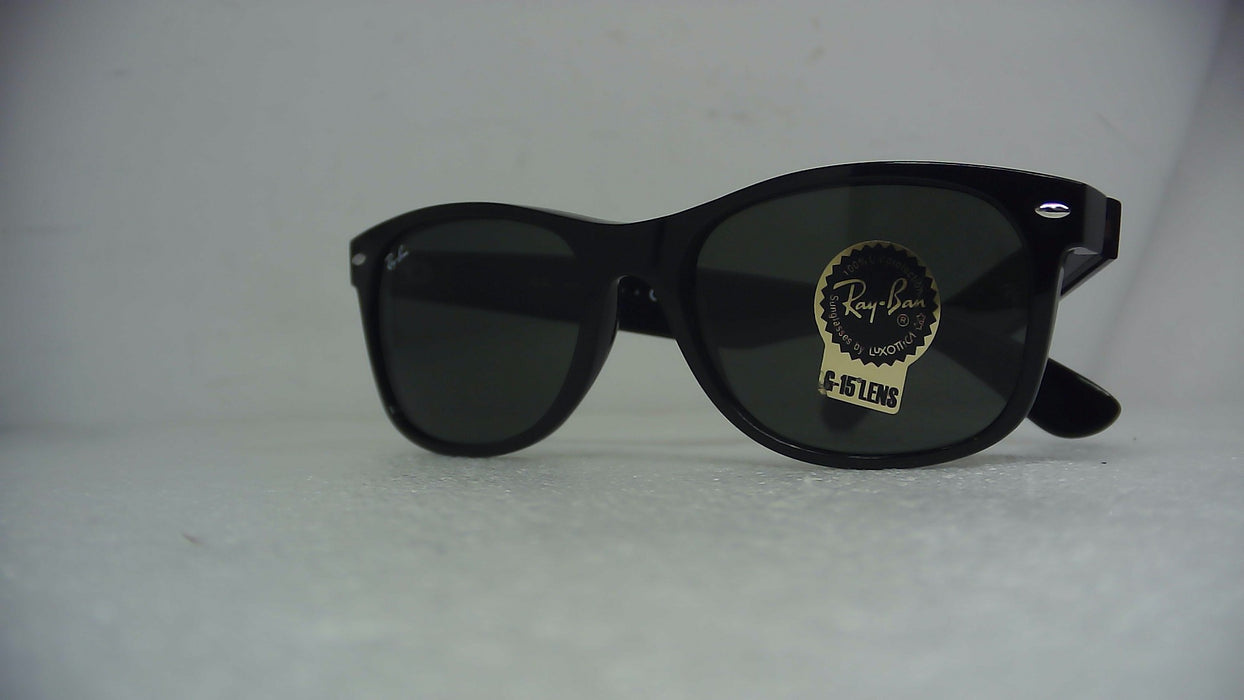 Rayban New Wayfarer Black/G-15 Green 55 - Open box (Without Box)