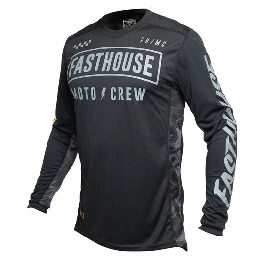 Fasthouse Strike Jersey Black/Camo 2X-Large