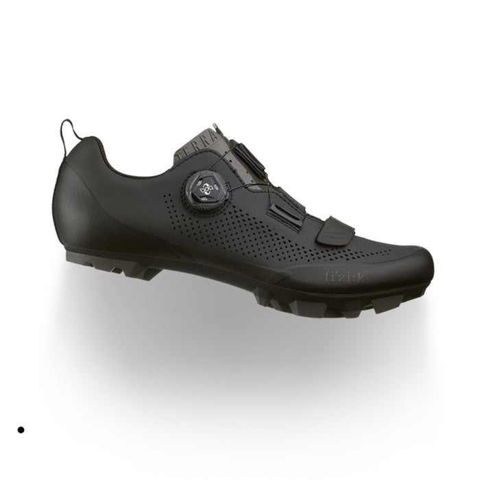 Fizik Terra X5 Cycling Shoes Black/Black 42.5