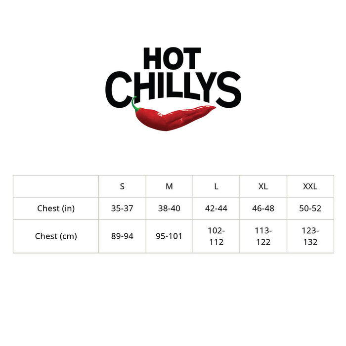 Hot Chillys Micro-Elite Chamois Zone Zip-T Mens Granite/Granite Small