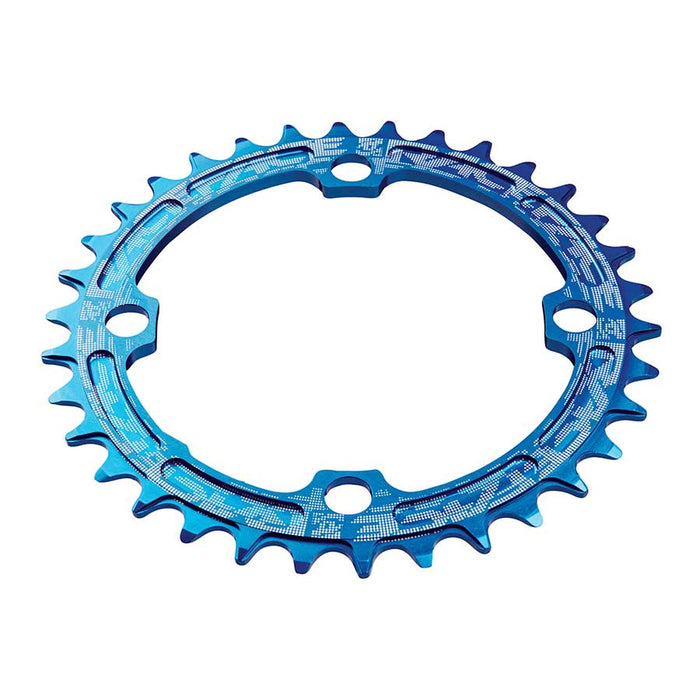 Race Face Chainring Narrow Wide 104X34 Blu 10-12S