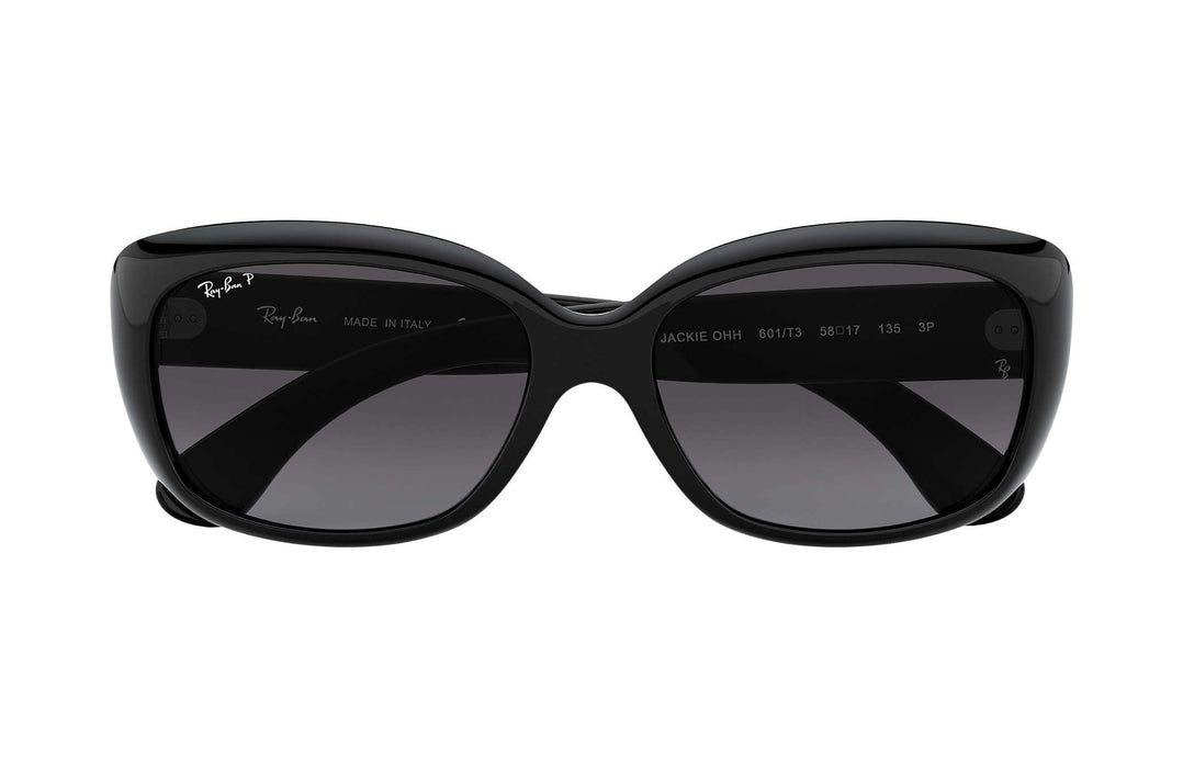 Rayban Jackie Ohh - Black Frame Grey Gradient  - 58Mm