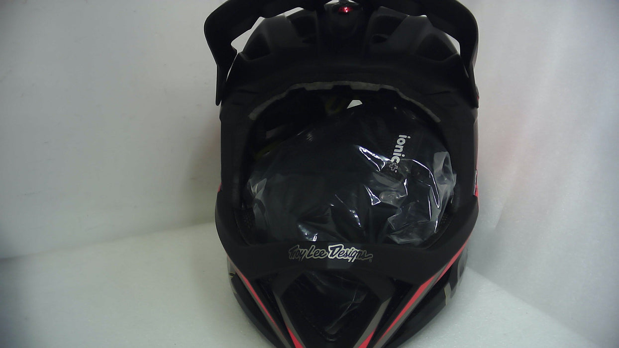 Troy Lee Designs Stage Helmet W/MIPS Nova Glo Red Medium/Large - Open Box (Without Box)