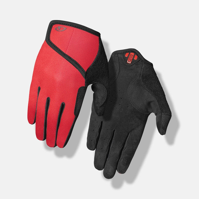 Giro DND Jr II Youth Bicycle Gloves Bright Red Small