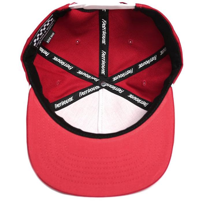 Fasthouse Carrera Hat Red