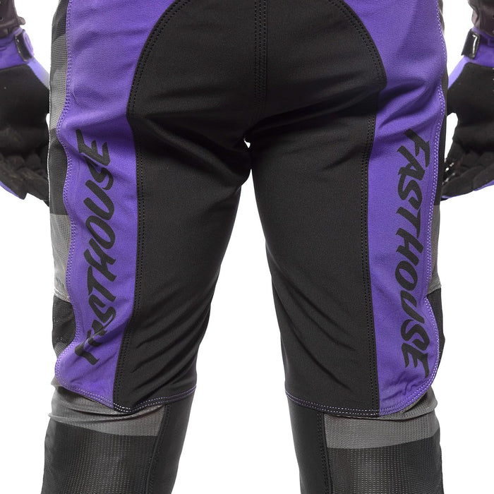 Fasthouse Helix Podium Pant Gray/Black/Purple  28