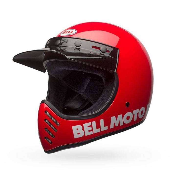 Bell Moto Moto-3 Classic Gloss Red Medium