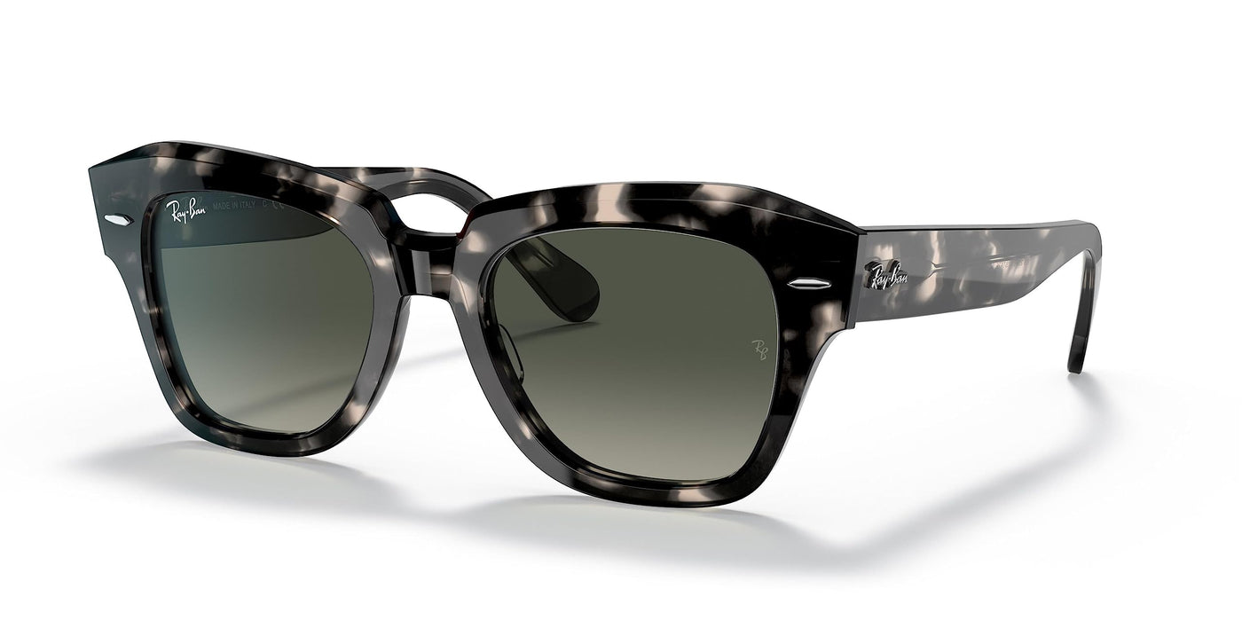 Rayban State Street Gray Havana/Grey Gradient 52