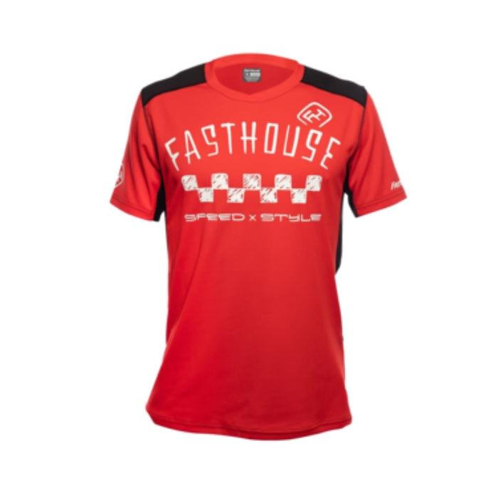 Fasthouse Alloy Nelson SS Jersey Red Medium