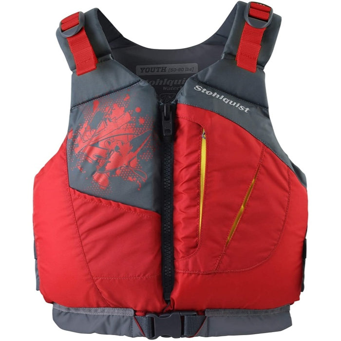 Stohlquist Escape PFD Youth/Adult Red Youth