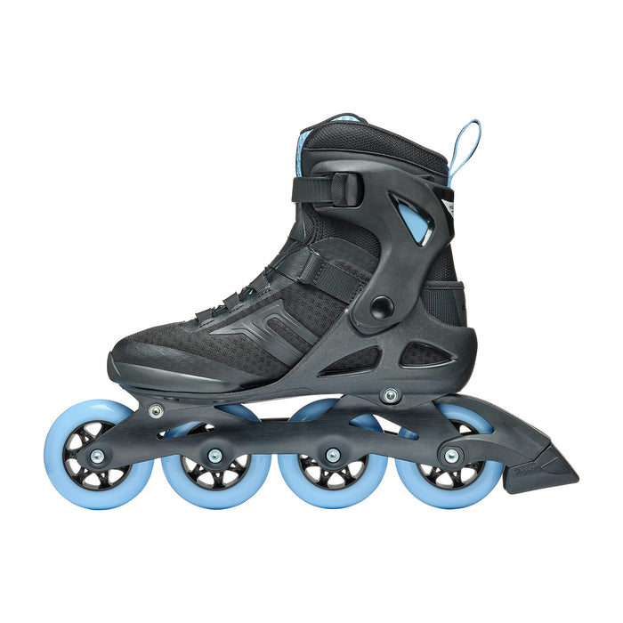 Rollerblade Macroblade 84 Boa Womens Black/Powder Blue 7/7.5