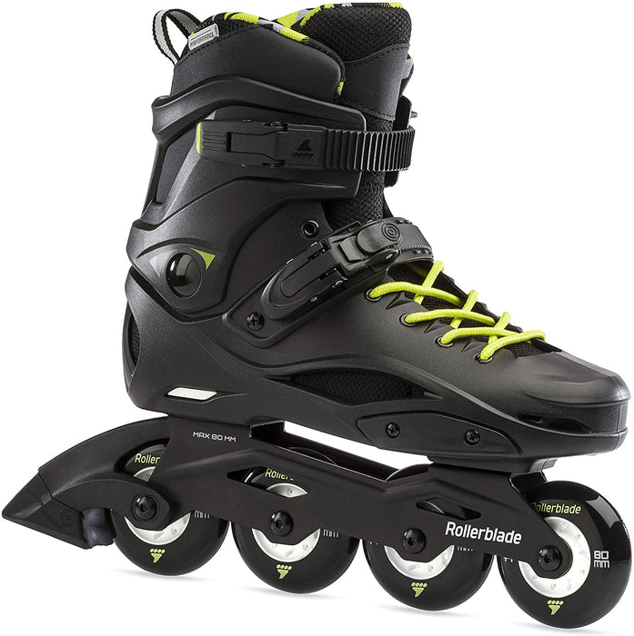 Rollerblade RB Cruiser Mens Black/Neon Yellow 13