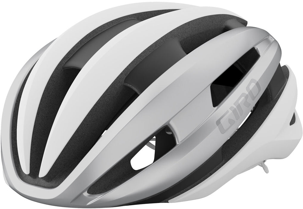 Giro Synthe MIPS II Bicycle Helmets Matte White/Silver Large - Open Box (Without Box)