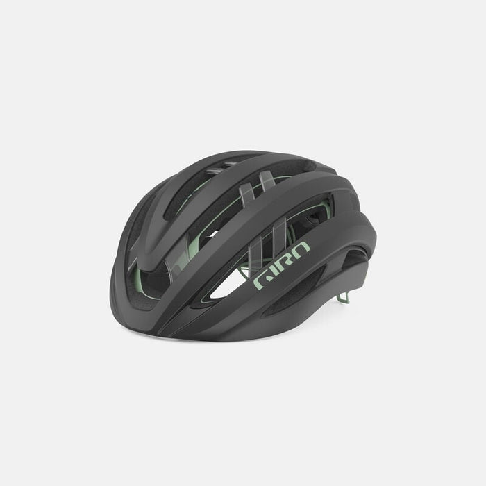 Giro Aries Spherical Matte Metallic Coal /Sp Grn Small - Open Box (Without Box)