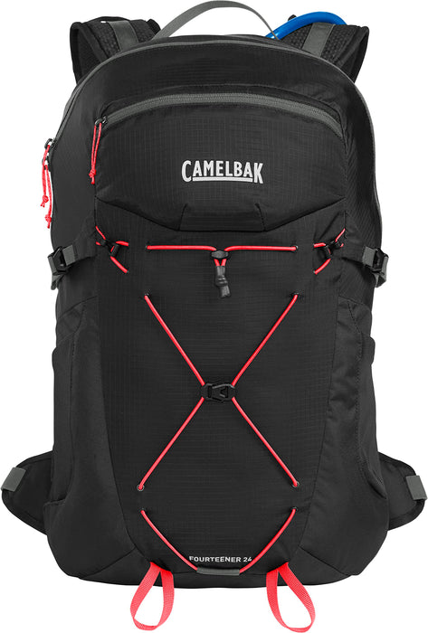 Camelbak Women's Fourteener 24 100oz Black/Fiery Coral