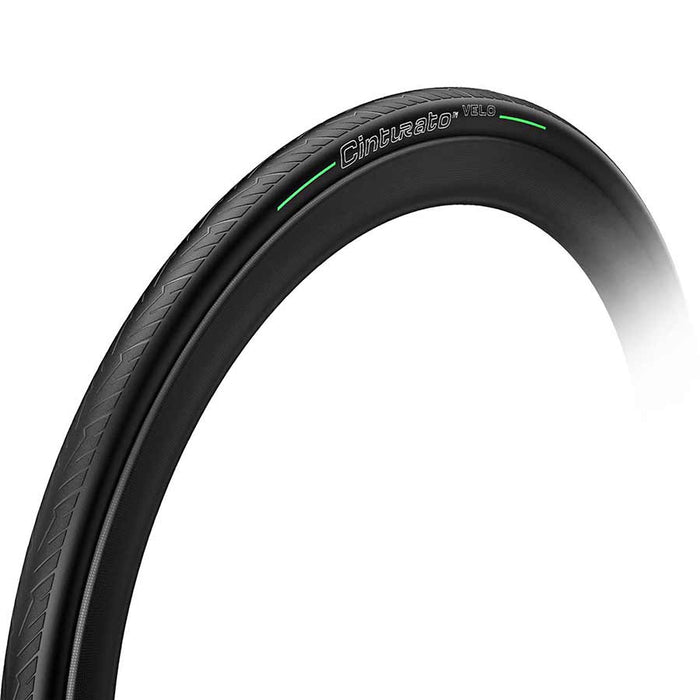 Pirelli Cinturato Velo TLR, Road Tire, 700x32C, Folding, Tubeless Ready, SmartNET Silica, ArmourTech, 66TPI, Black