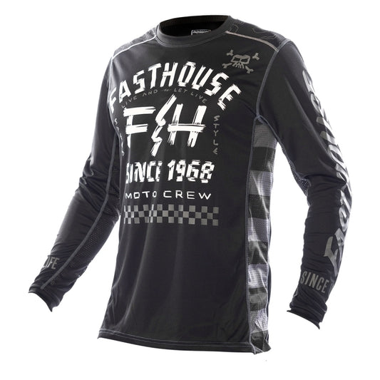 Fasthouse Off-Road Jersey Black/White 2X-Large
