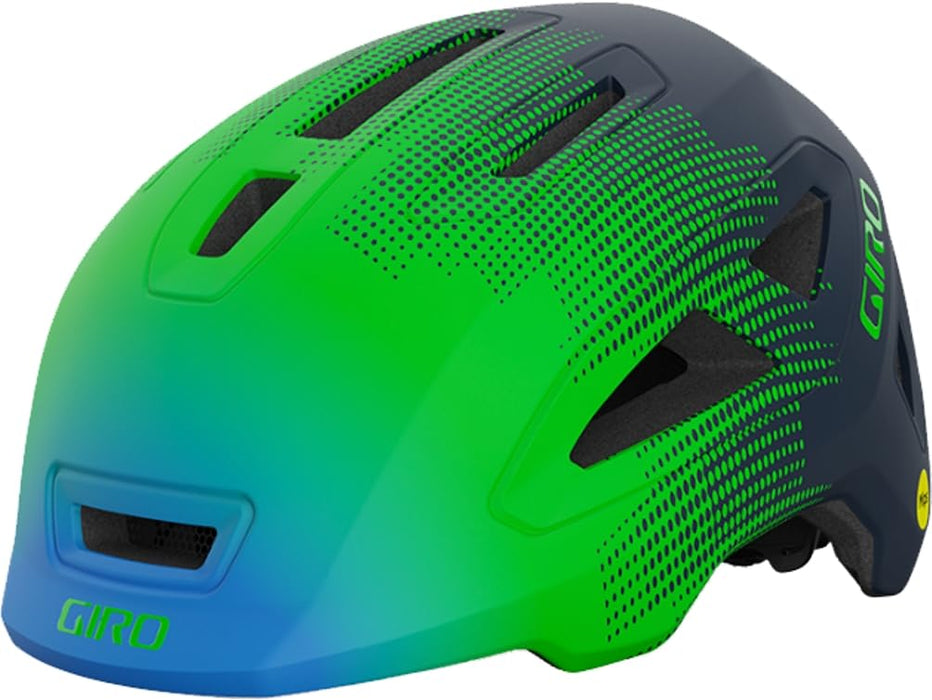 Giro Scamp Mips II Matte Blue/Green Towers X-Small