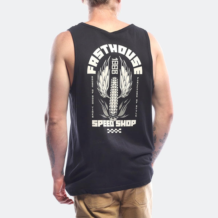 Fasthouse Iron Steed Tank Black Small