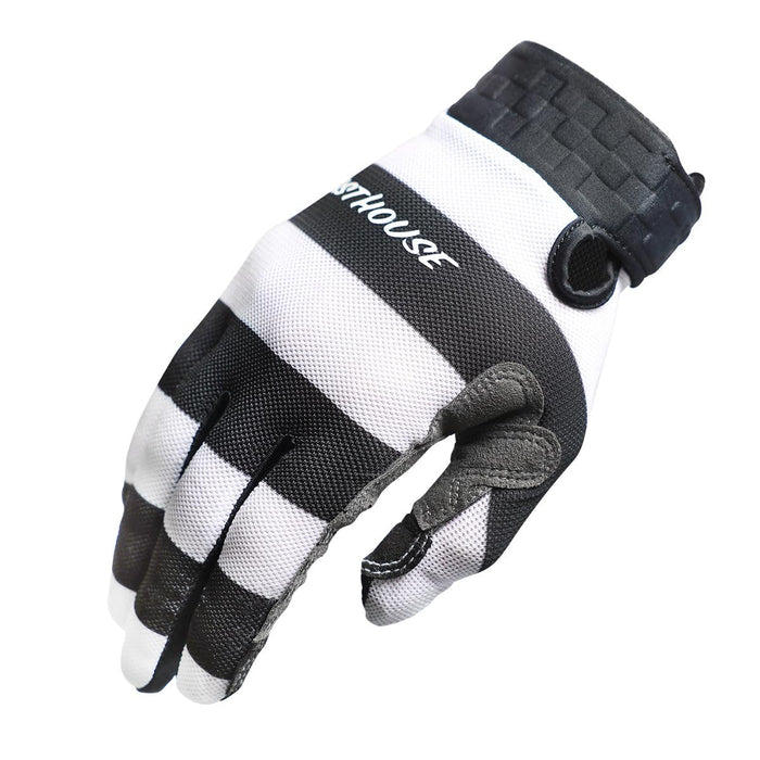 Fasthouse Vapor Jail Bird Glove Black/White Medium