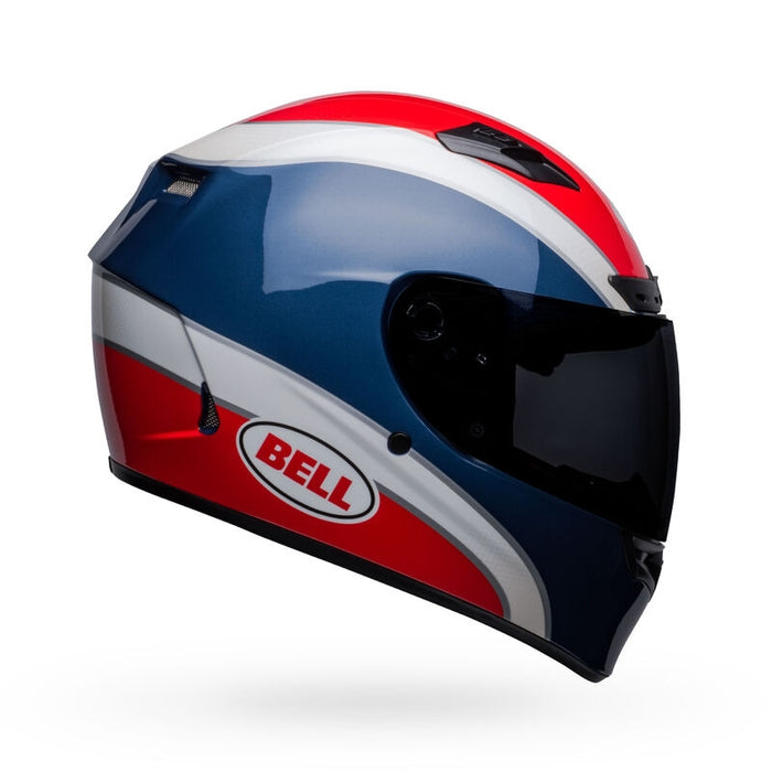 Bell Moto Qualifier DLX MIPS Classic Gloss Navy/Red Small