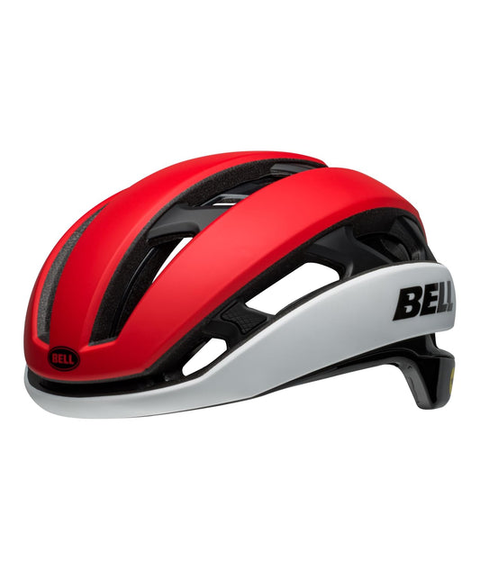 Bell Bike XR Spherical Bicycle Helmets Matte/Gloss Crimson/White Medium
