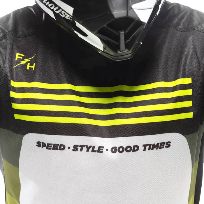 Fasthouse Elrod HyperSonic Jersey High-Viz  Medium